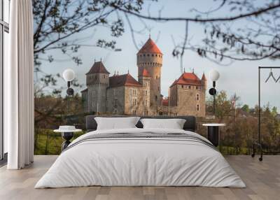 Le château de Montrottier, haute Savoie Wall mural