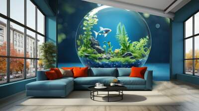 Aquarium Wall mural