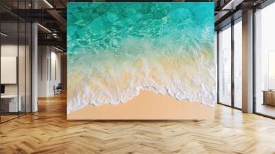 beach sea water sand ocean nature summer wave blue shore tropic travel coast vacation background seascape bay coastline sandy beautiful sunlight surf seaside Wall mural