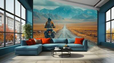 road motorcycle travel adventure freedom motorbike transportation biker speed lifestyle journey bike motorcyclist outdoors sky Wall mural