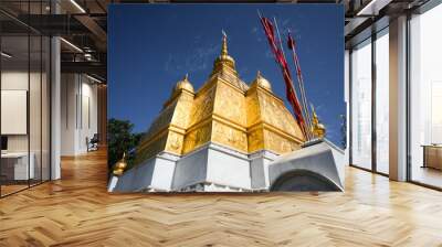 Mata Naina Devi temple in Himachal Pardesh. Wall mural