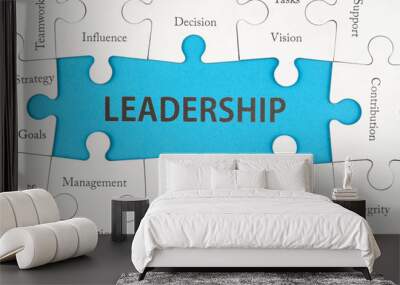 Leadership concept Wall mural