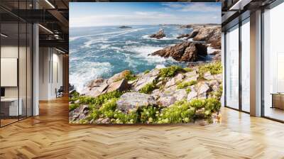 Rocky coastline Wall mural