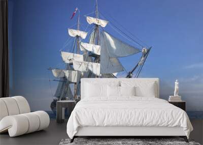 sailing ship Wall mural