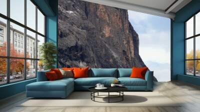 sassolungo group, south tirol, dolomites mountains, italy, europe Wall mural