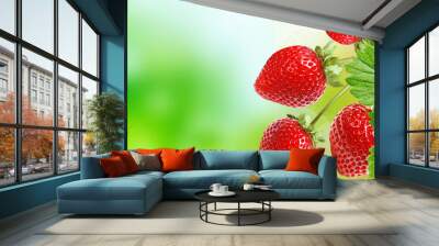 garden best strawberry Wall mural