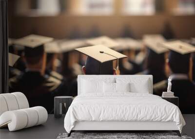 University graduation celebration Wall mural