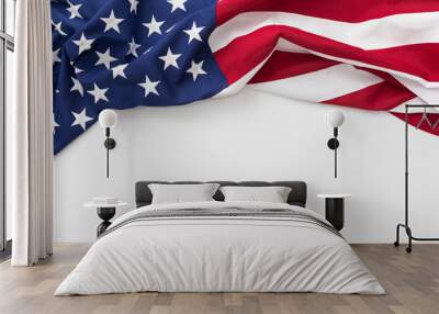 American flag for Memorial Day, 4th of July, Labour Day Wall mural