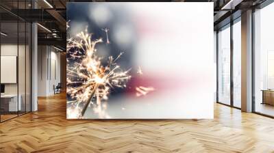 American flag for Memorial Day, 4th of July, Labour Day Wall mural