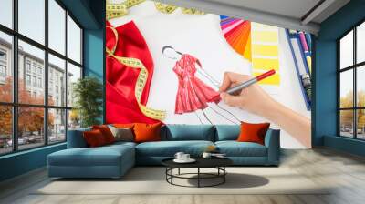 fashion designer Wall mural