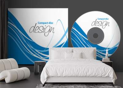 cd cover design Wall mural