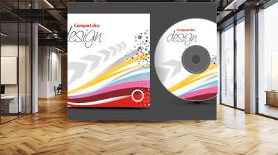 cd cover design Wall mural