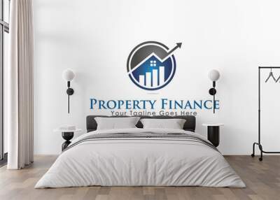 Property Finance Logo Wall mural