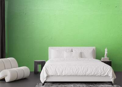 green cement plaster wall background and texture Wall mural