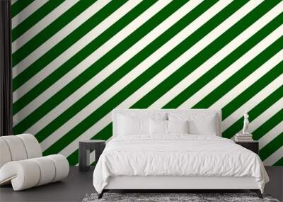 Green lines stripe on white background vector illustration Wall mural