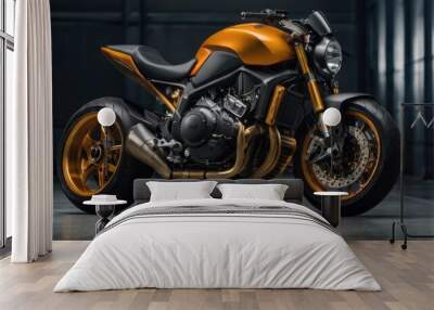 Sports Motorcycle Vehicle Wall mural