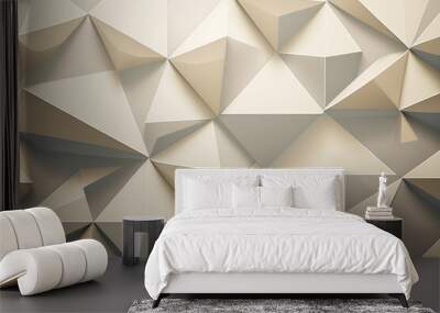 flat modern geometric background texture neutral colors Wall mural