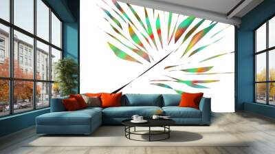 Abstract background with shape template  Wall mural