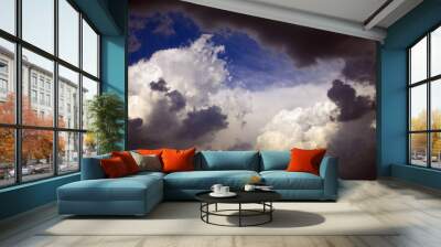 cloudscape for the storm Wall mural