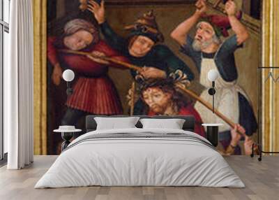 Neuberg and der Murz - paint of Crowning with Thorns (1505) Wall mural