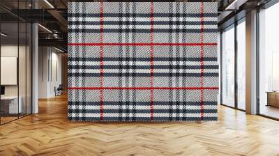 plaid pattern - Tartan Clothing Table Wall mural