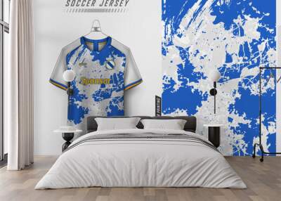 Soccer jersey design for sublimation  Wall mural