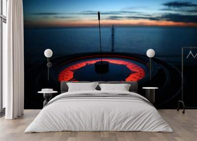 Gyro Compass Wall mural