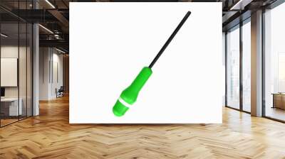 screwdriver isolated on background Wall mural