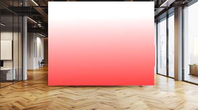 PNG red gradient background on transparent background Wall mural