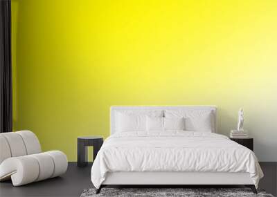 yellow gradient transparent background Wall mural