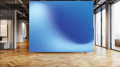 Blue Gradient Background, Gradient Blurred Blue Grainy Background Vector, Blurred Background Wall mural