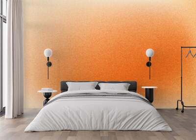 Orange Gradient Background, Abstract Blurred Orange Grainy Gradient Background Vector Wall mural