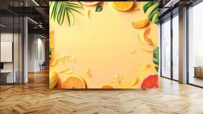 Luxury Living in the Summer Background Wall mural