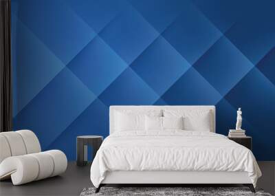 Modern light blue and white abstract polygonal prism diaomond texture background. For landing page, book covers, brochures, flyers, magazines, any brandings, banners, headers, presentations, and more Wall mural