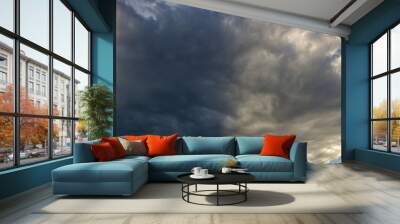 beautiful sky and clouds	 Wall mural