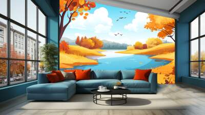 v Wall mural