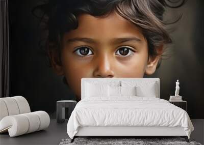 photo of mexican children Wall mural