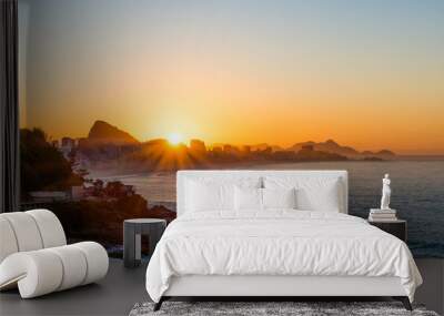 Sunrise in Rio 3 Wall mural