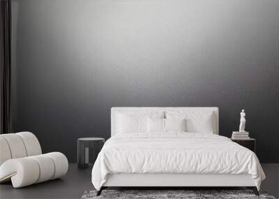 grey gradient grain texture background gray black white monochrome smooth grainy backdrop design copy space Wall mural