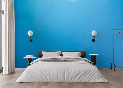 plain blue background Wall mural