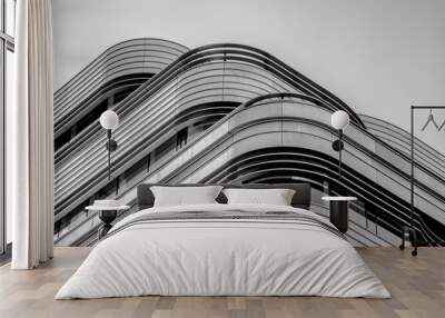 Shaped Architecture Wall mural