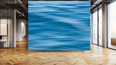 Soft hazy light blue ocean ripples Wall mural