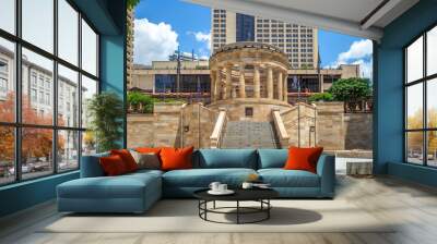 ANZAC Square and central railway station, Brisbane Wall mural