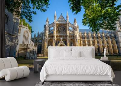 Westminster Abbey in london, england, uk Wall mural