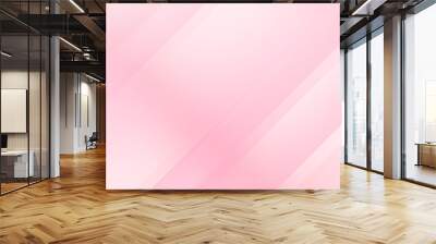 Modern pink white corporate abstract technology background. Vector abstract graphic design banner pattern presentation background web template. Wall mural