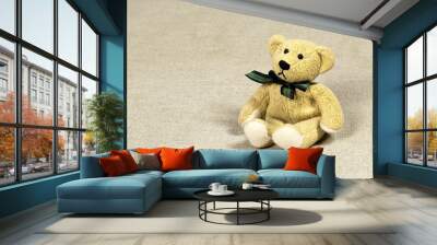 Teddy Bears on a white background Wall mural