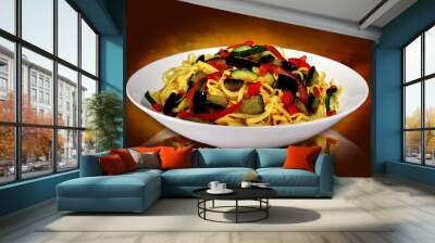 pasta italiana Wall mural