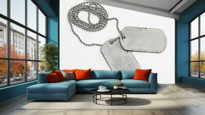 Dogtags2 Wall mural