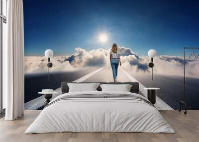 highway to heaven Wall mural