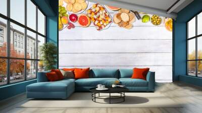 Ferragosto holiday lunch background Wall mural